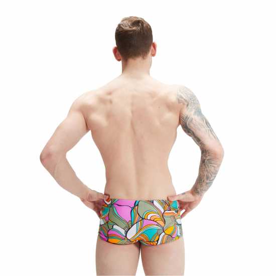 Speedo Club Digital Swimming Trunks Синьо/Зелено Speedo Club Digital Swimming Trunks Синьо/Зелено