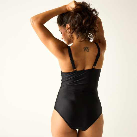 Regatta Women's One Piece Swimsuit Black 