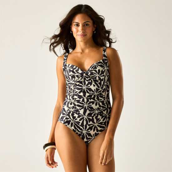 Regatta Women's One Piece Swimsuit Abstract Floral 