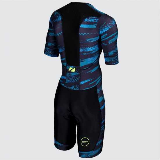Zone3 Activate+ Short Sleeve Trisuit- Stealth Speed