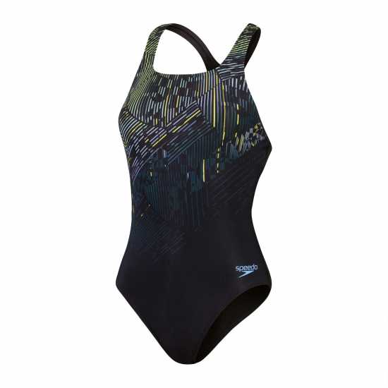 Дамски бански Speedo Digi Plt Mdlt Ld99 Speedo Digi Plt Mdlt Ld99 Дамски бански