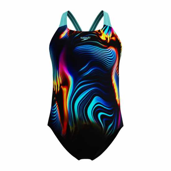 Speedo Dig P Pback Jn51  Детски бански и бикини