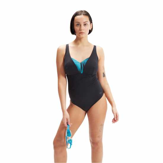 Дамски бански Speedo Opusgem 1Pc Ld99 Speedo Opusgem 1Pc Ld99 Дамски бански