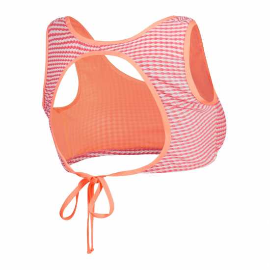 Дамски бански Speedo Wrap Crop Top Ld99 Многоцветно Speedo Wrap Crop Top Ld99 Многоцветно Дамски бански