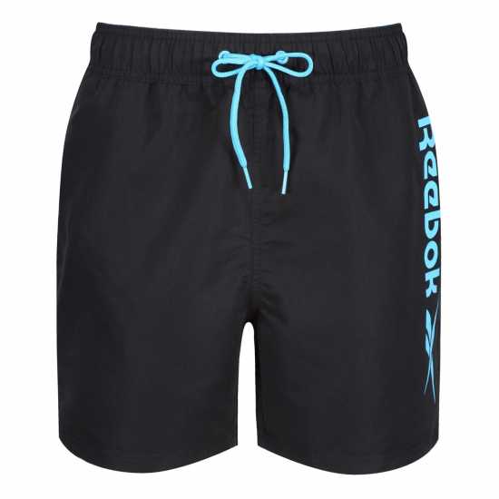 Reebok Мъжки Плувни Шорти Yestin Swim Shorts Mens Черно Мъжки плувни шорти и клинове