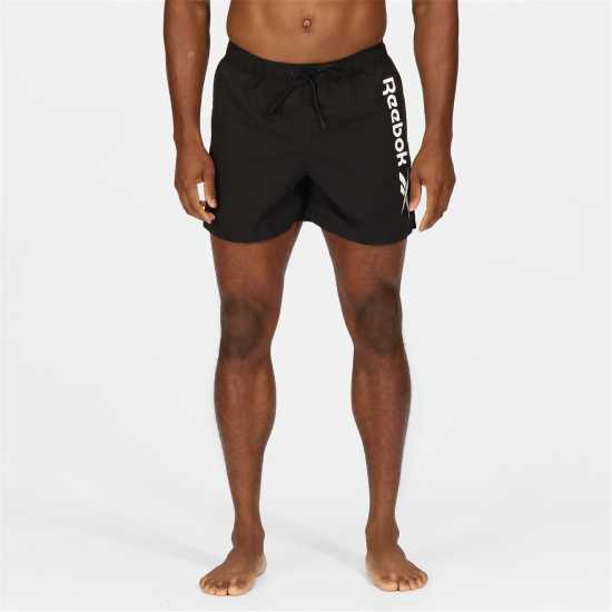 Reebok Mens Swim Shorts Yestin Черно Reebok Mens Swim Shorts Yestin Черно