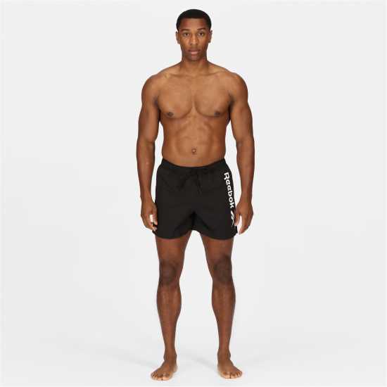 Reebok Mens Swim Shorts Yestin Черно Reebok Mens Swim Shorts Yestin Черно