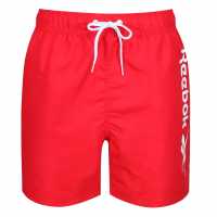Reebok Мъжки Плувни Шорти Yestin Swim Shorts Mens Red Мъжки къси панталони