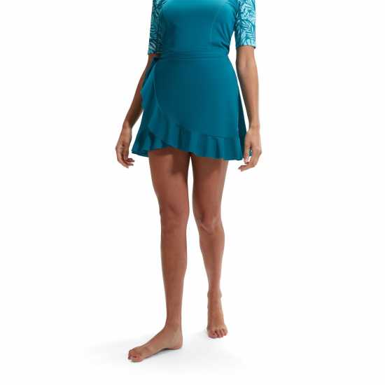Дамски бански Speedo Wrap Skirt 1-Piece Womens Speedo Wrap Skirt 1-Piece Womens Дамски бански