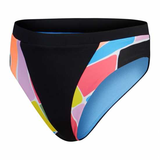 Speedo Printed Heavyweight Performance Bikini Bottoms  