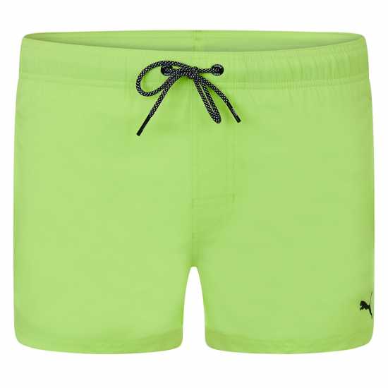 Мъжки плувни шорти и клинове Puma Logo Shorts Бързо жълто Puma Logo Shorts Бързо жълто Мъжки плувни шорти и клинове