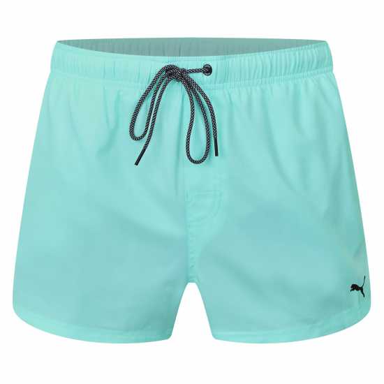 Мъжки плувни шорти и клинове Puma Logo Shorts Електрически мента Puma Logo Shorts Електрически мента Мъжки плувни шорти и клинове