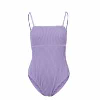 Soulcal Crinkle Swimsuit violet Бикини танкини шорти