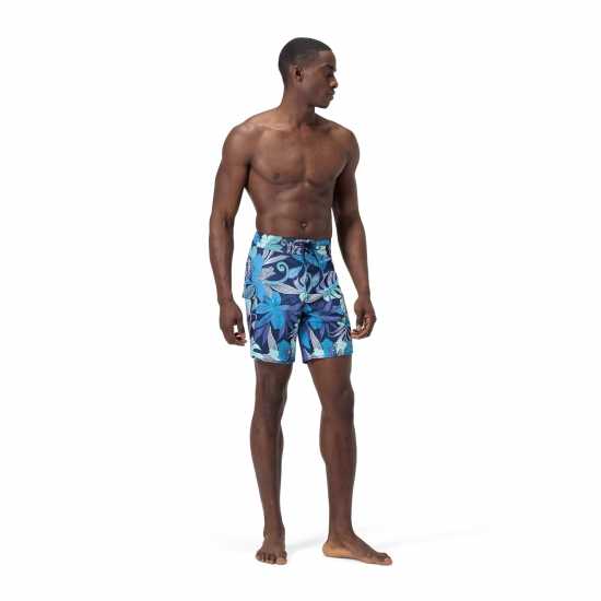 Мъжки плувни шорти и клинове Speedo Print Boardshort 18 Speedo Print Boardshort 18 Мъжки плувни шорти и клинове