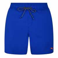 Puma Мъжки Плувни Шорти Length Swim Shorts Mens Бенджамин Блу Мъжки плувни шорти и клинове