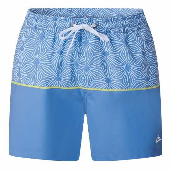 Quiksilver Men's Swim Shorts Spin/Blue Quiksilver Men's Swim Shorts Spin/Blue