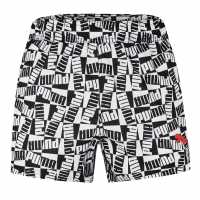 Puma Swm Lgo Short Sn99 Черен Комбо Мъжки плувни шорти и клинове