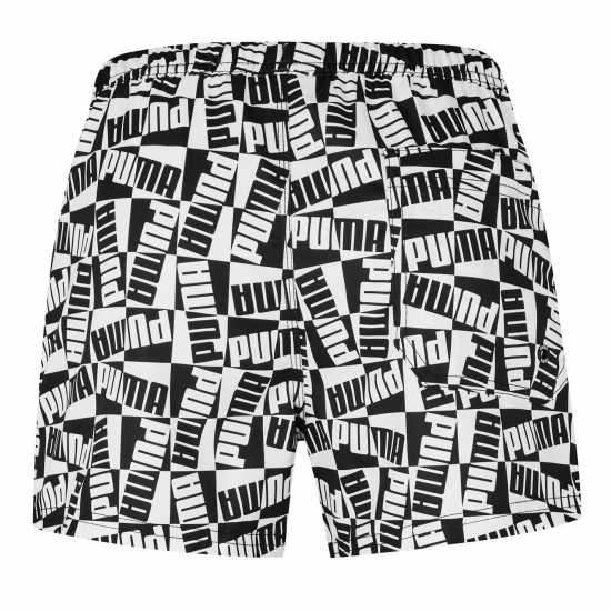 Puma Swm Lgo Short Sn99 Черен Комбо Мъжки плувни шорти и клинове