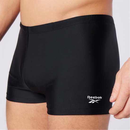 Reebok Mens Performance Swim Shorts Bardo Black 