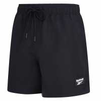 Reebok Mens Swim Short Ace Black Reebok Mens Swim Short Ace Black