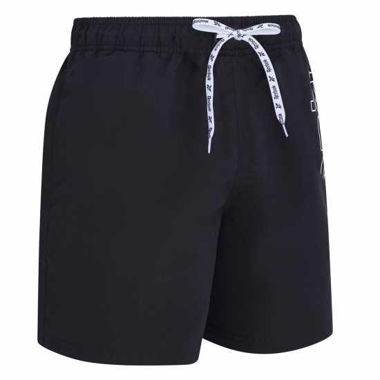 Reebok Mens Swim Short Abbott Black Reebok Mens Swim Short Abbott Black
