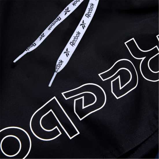 Reebok Mens Swim Short Abbott Black Reebok Mens Swim Short Abbott Black