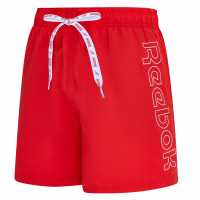 Reebok Mens Swim Short Abbott Sport Red Reebok Mens Swim Short Abbott Sport Red