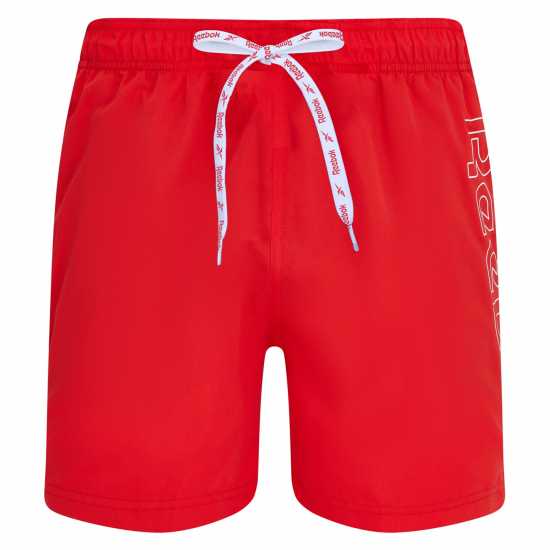 Reebok Mens Swim Short Abbott Sport Red 