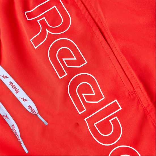Reebok Mens Swim Short Abbott Sport Red 