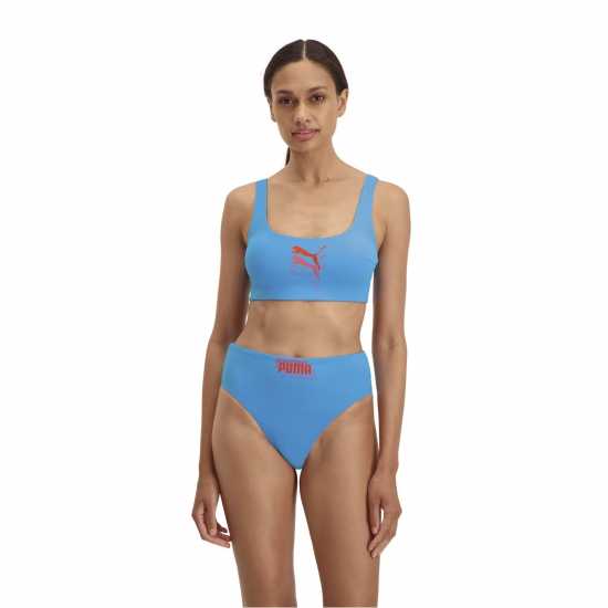 Puma Swm Hw Brief 1P Ld99 Син комбо Дамски бански