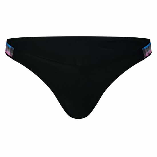 Puma Swim V-Shape Brazilian Bikini Bottoms Womens Черен Комбо Дамски бански