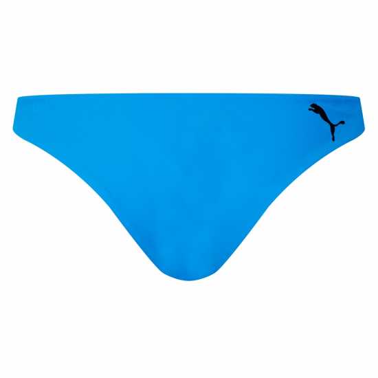 Puma Swim V-Shape Brazilian Bikini Bottoms Womens Син комбо Дамски бански