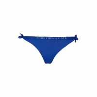 Tommy Hilfiger Side Tie Cheeky Bikini Bottoms Ultra Blue Дамски бански