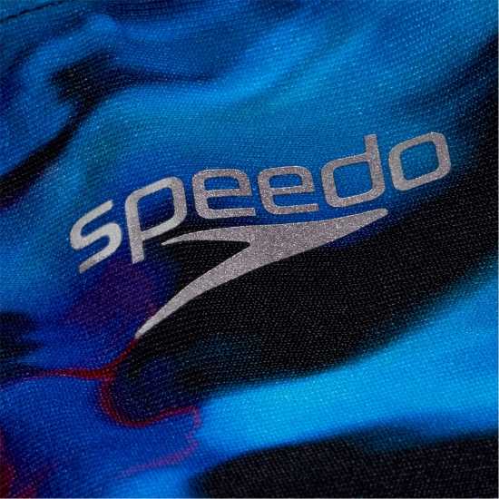 Speedo Plmt Digi Lbk 1Pc Black/Blue Speedo Plmt Digi Lbk 1Pc Black/Blue