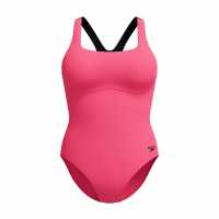 Дамски бански Speedo Womens Flex Band Swimsuit With Built In Swim Bra Speedo Womens Flex Band Swimsuit With Built In Swim Bra Дамски бански
