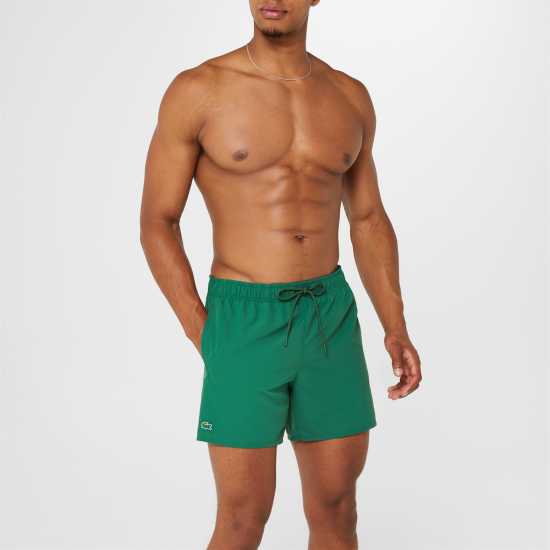 Lacoste Мъжки Плувни Шорти Taff Swim Shorts Mens Green 132 Holiday Essentials