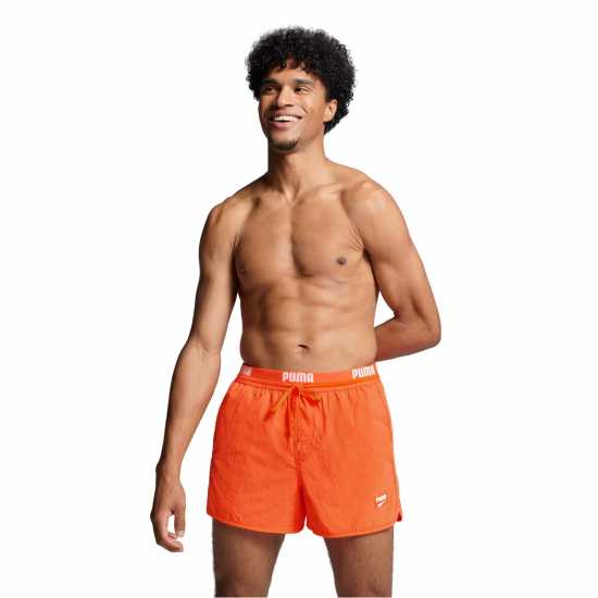 Puma Swim Shorts Ярко оранжево 