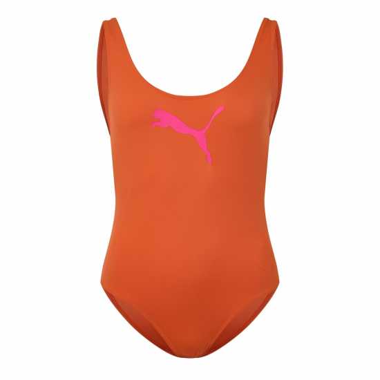 Puma Swim Swmst 1P Ld99 Чили пудра Дамски бански