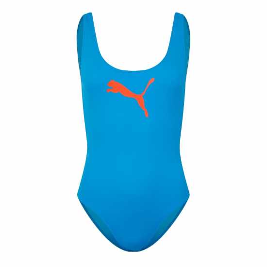 Puma Swim Swmst 1P Ld99 Енергийно синьо Дамски бански