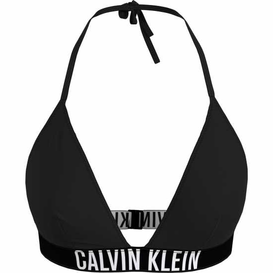 Calvin Klein Triangle Bikini Top PVH Black Holiday Essentials