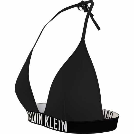 Calvin Klein Triangle Bikini Top PVH Black Holiday Essentials