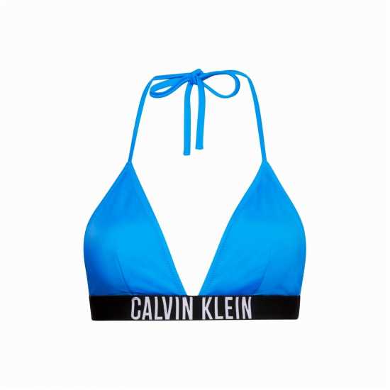 Calvin Klein Triangle Bikini Top Dynamic Blue Holiday Essentials
