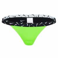 Nike Banded Bikini Briefs Womens Electric Green Дамски бански