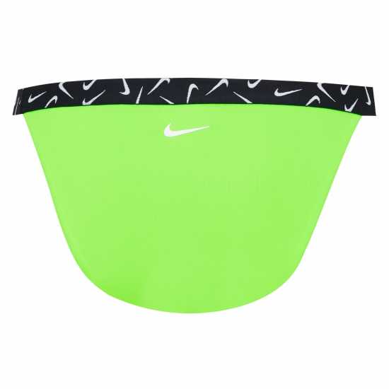 Nike Banded Bikini Briefs Womens Electric Green Дамски бански