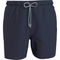 Calvin Klein Мъжки Плувни Шорти Medium Tape Swim Shorts Mens Navy Iris DCA Мъжки къси панталони