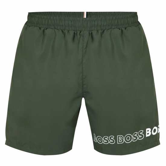 Hugo Boss Dolphin Swim Shorts Green 300 - Holiday Essentials