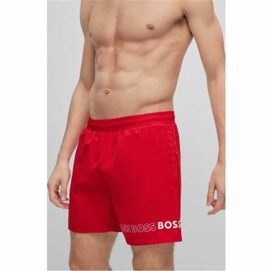 Hugo Boss Dolphin Swim Shorts Red 629 - Holiday Essentials