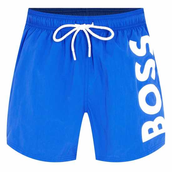 Hugo Boss Octopus Swim Shorts Blue 433 - Holiday Essentials