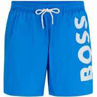 Hugo Boss Octopus Swim Shorts Bright Blue 432 Holiday Essentials