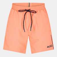 Hugo Boss Boss Men's Starfish Breathable Mesh Swim Shorts Bright Pink Hugo Boss Boss Men's Starfish Breathable Mesh Swim Shorts Bright Pink